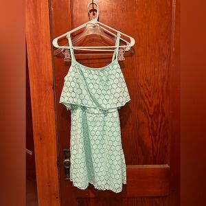 No boundaries mint green mini dress